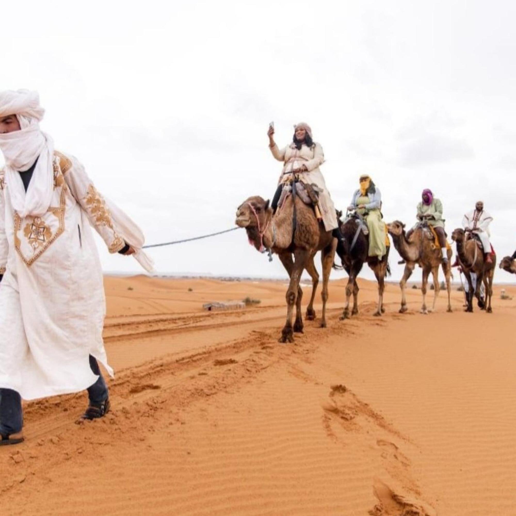 Unique Sahara Camp 호텔 메르주가 외부 사진
